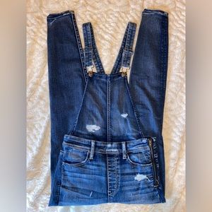 American Eagle Super Stretch X Distressed Jegging Overall Size 2